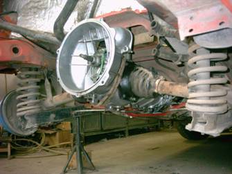 A már beszerelt váltó rögzítése